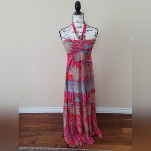 Hale Bob Cabana Tropical Dress, Size Medium